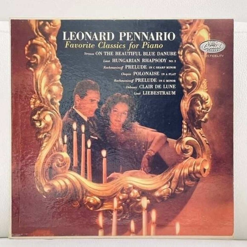 LP Leonard Pennario - Favorite Classics For Piano Vinyl Record